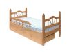 Детская кровать с бортиком Луч-1, детские кровати из натурального дерева, детские кровати с бортиками, кровать с бортиком, детская кровать с бортиками, детские кровати с бортиками фото и цены, детская кровать с бортиком купить